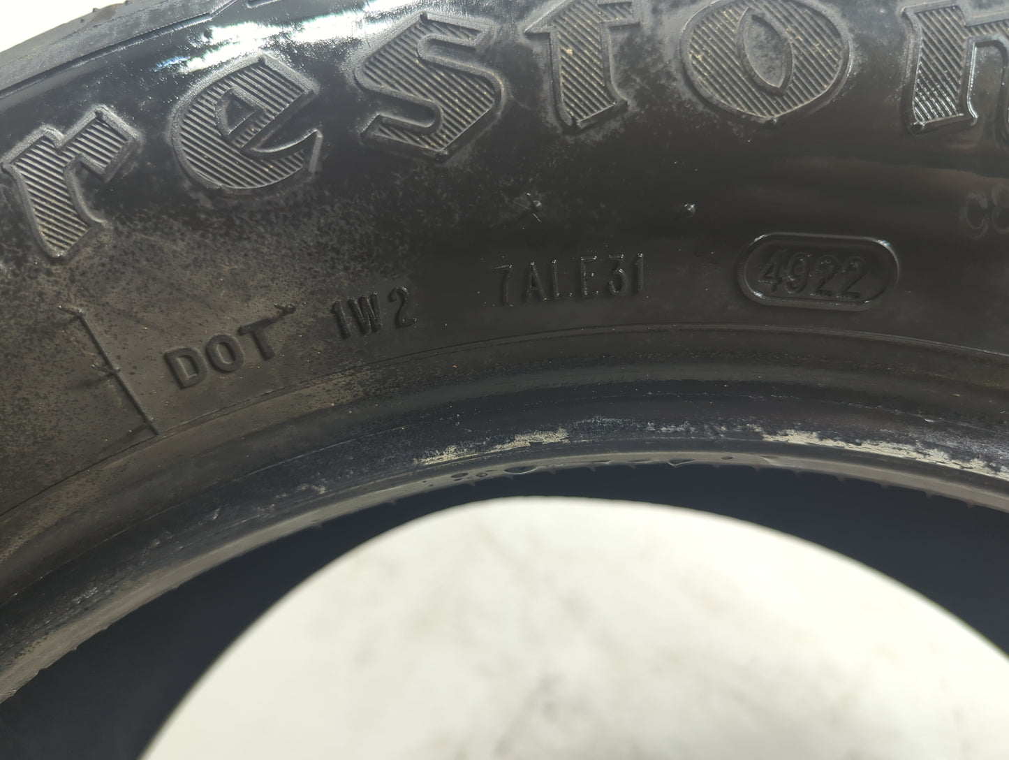 Used Tire 235/55R17 FIRESTONE DESTINATION LE3 99H - Tread Depth 8/32 - Oemusedautoparts1.com