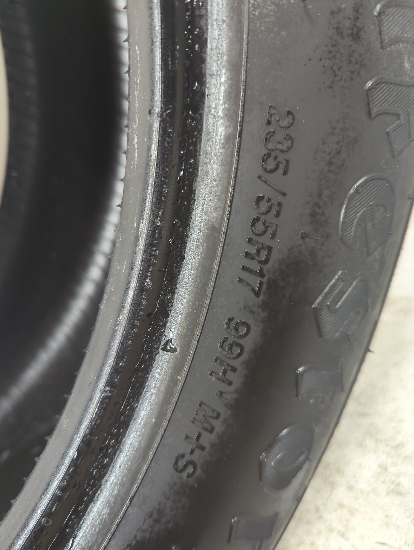 Used Tire 235/55R17 FIRESTONE DESTINATION LE3 99H - Tread Depth 8/32 - Oemusedautoparts1.com