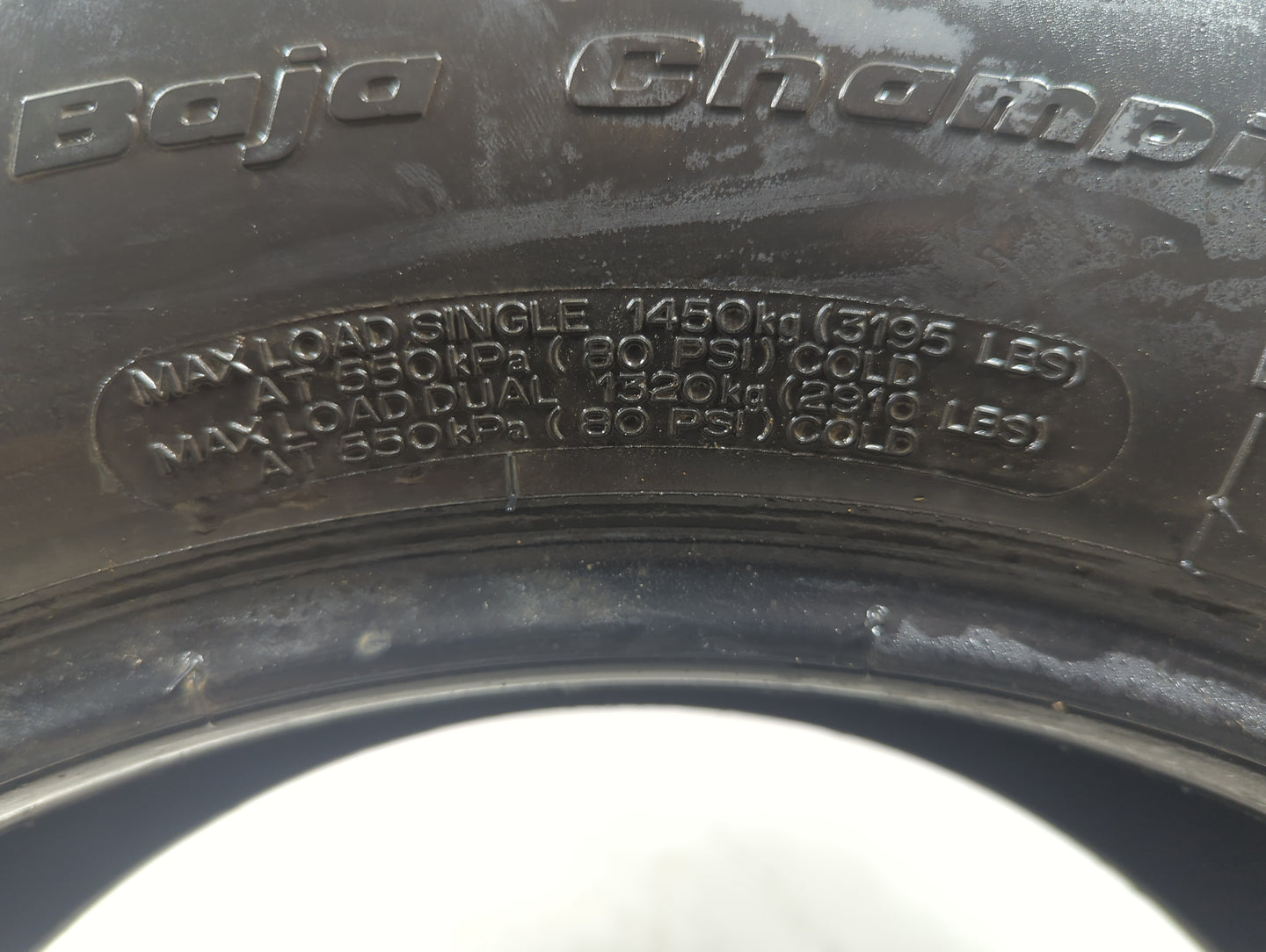 Used Tire 275/70R17 BFGOODRICH ALL-TERRAIN T/A KO2 121R - Tread Depth 11/32 - Oemusedautoparts1.com