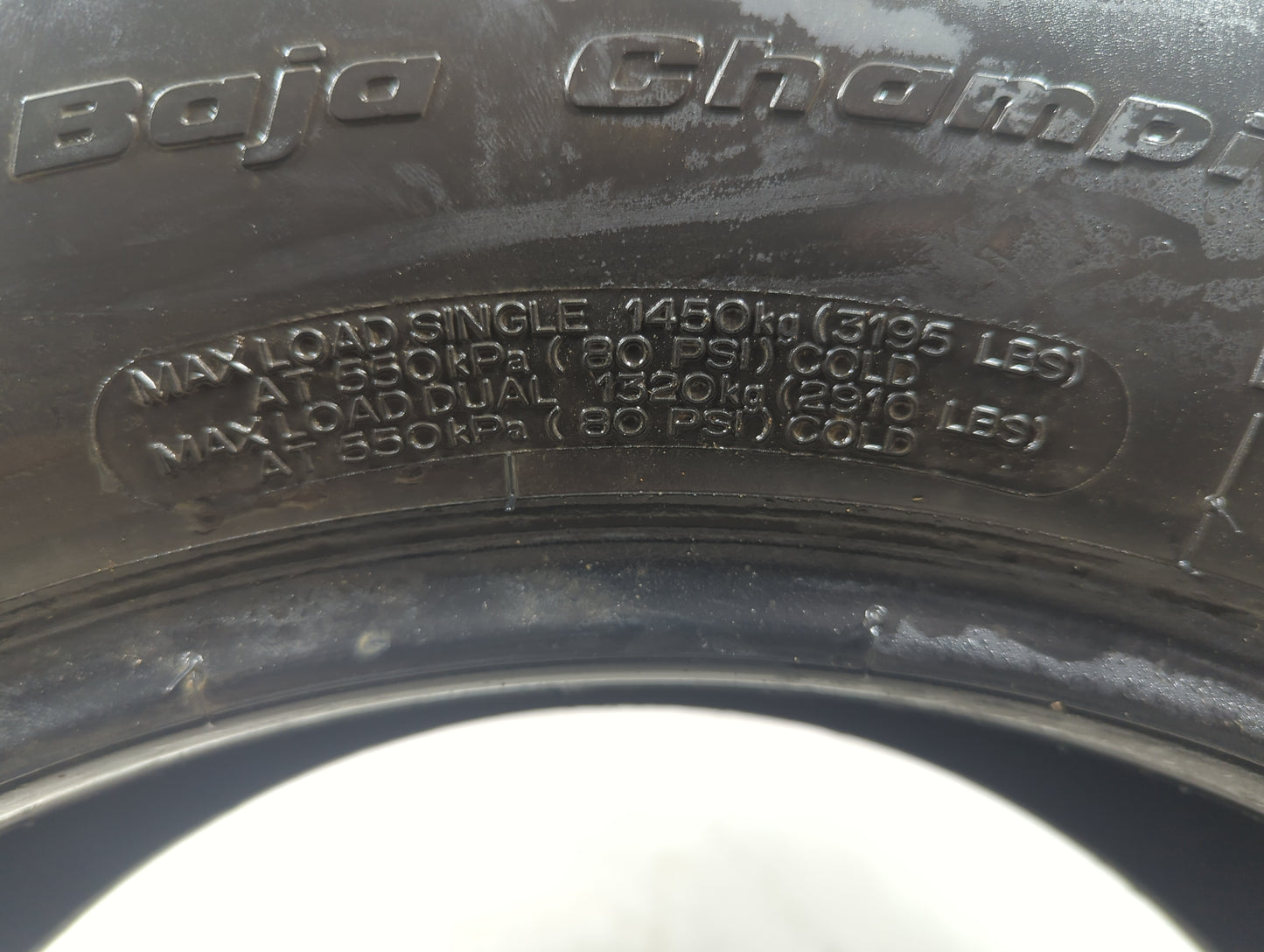 Used Tire 275/70R17 BFGOODRICH ALL-TERRAIN T/A KO2 121R - Tread Depth 11/32 - Oemusedautoparts1.com