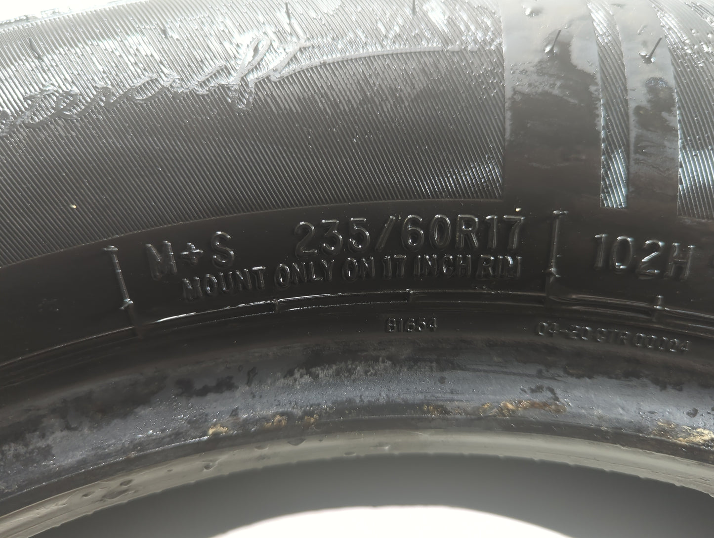 Used Tire 235/60R17 MASTERCRAFT COURSER QUEST 102H - Tread Depth 10/32 - Oemusedautoparts1.com