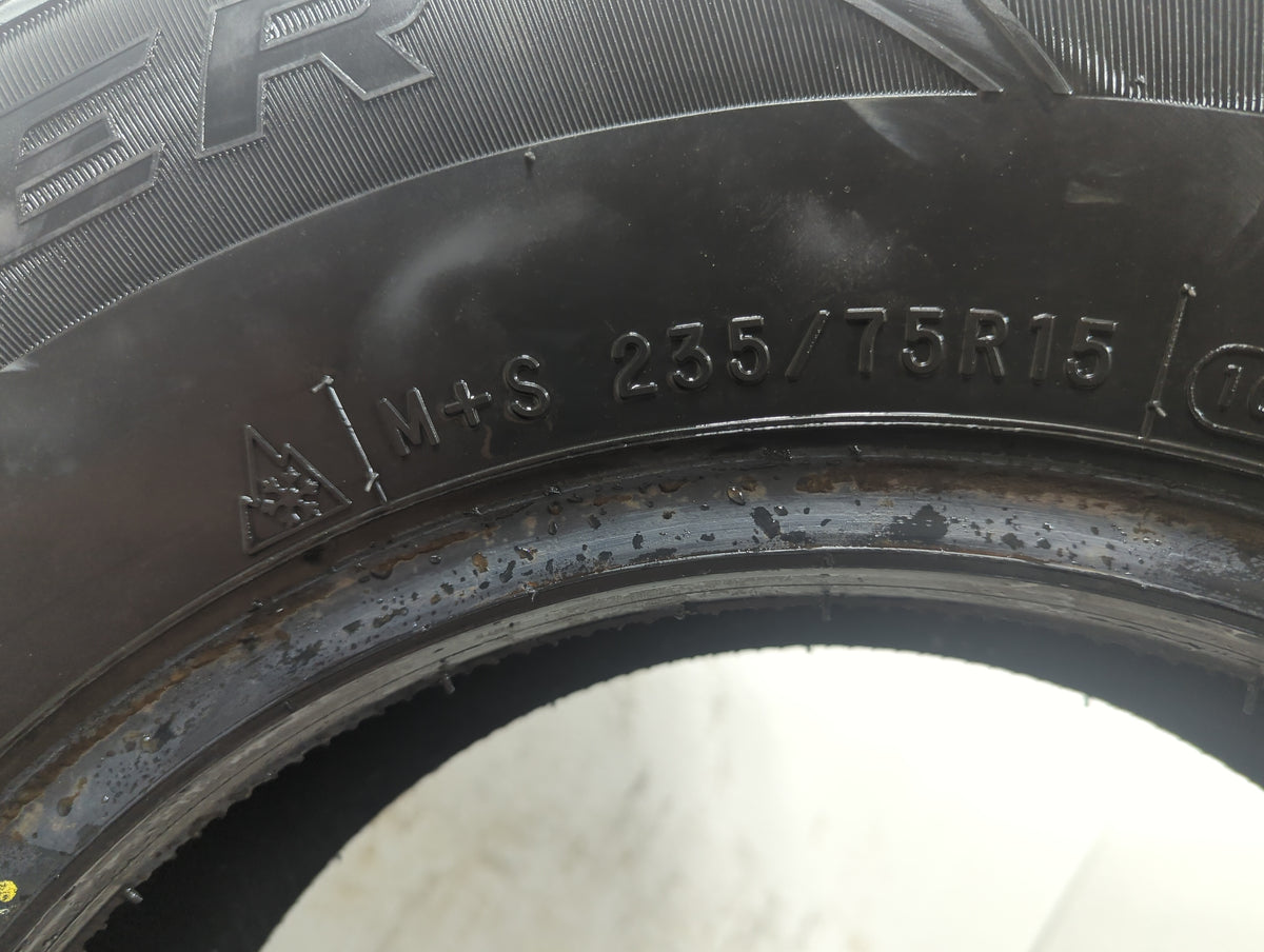 Used Tire 235/75R15 COOPER EVOLUTION 109T - Tread Depth 7/32 - Oemusedautoparts1.com