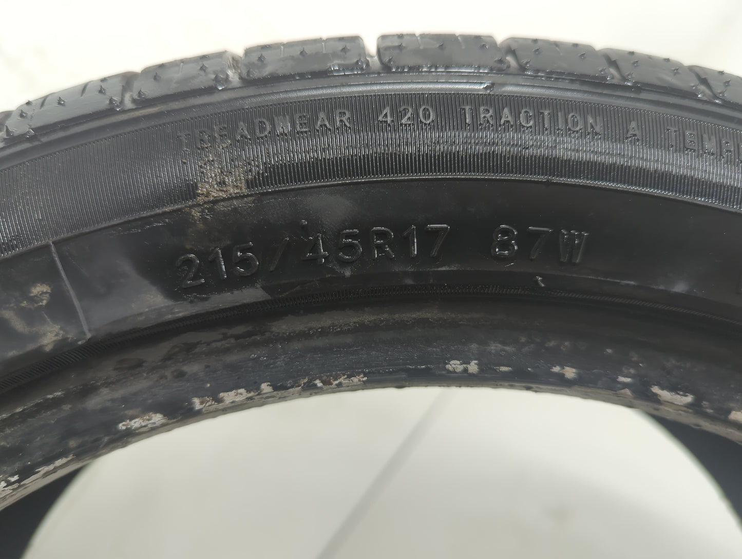 Used Tire 215/45R17 IRONHEAD REFLEX 87W - Tread Depth 9/32 - Oemusedautoparts1.com