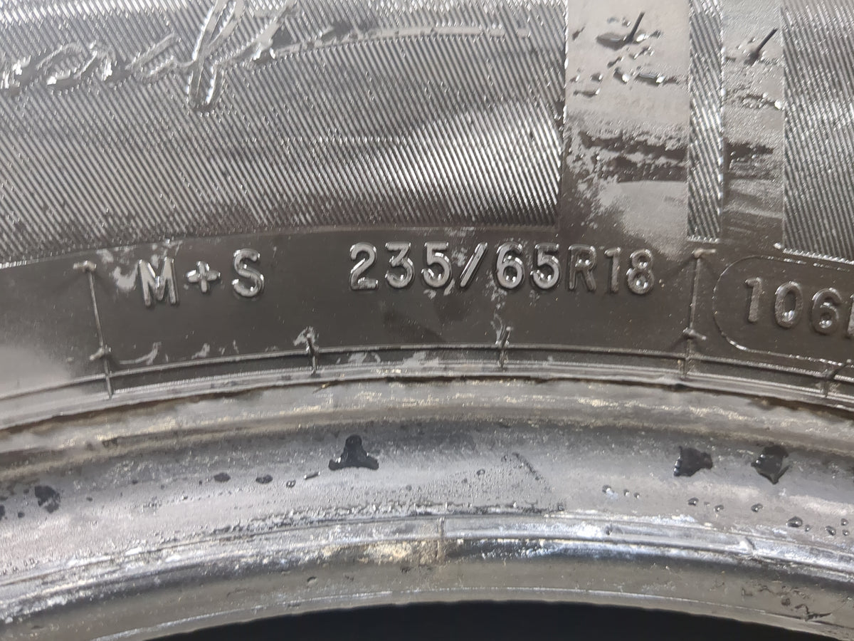Used Tire 235/65R18 MASTERCRAFT COURSER QUEST 106H - Tread Depth 11/32 - Oemusedautoparts1.com