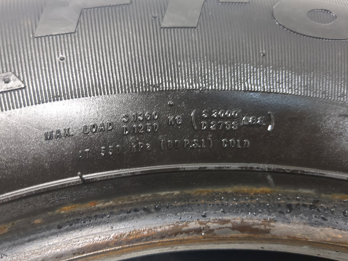 Used Tire 245/70R17 DURO FRONTIER HT 117T - Tread Depth 10/32 - Oemusedautoparts1.com