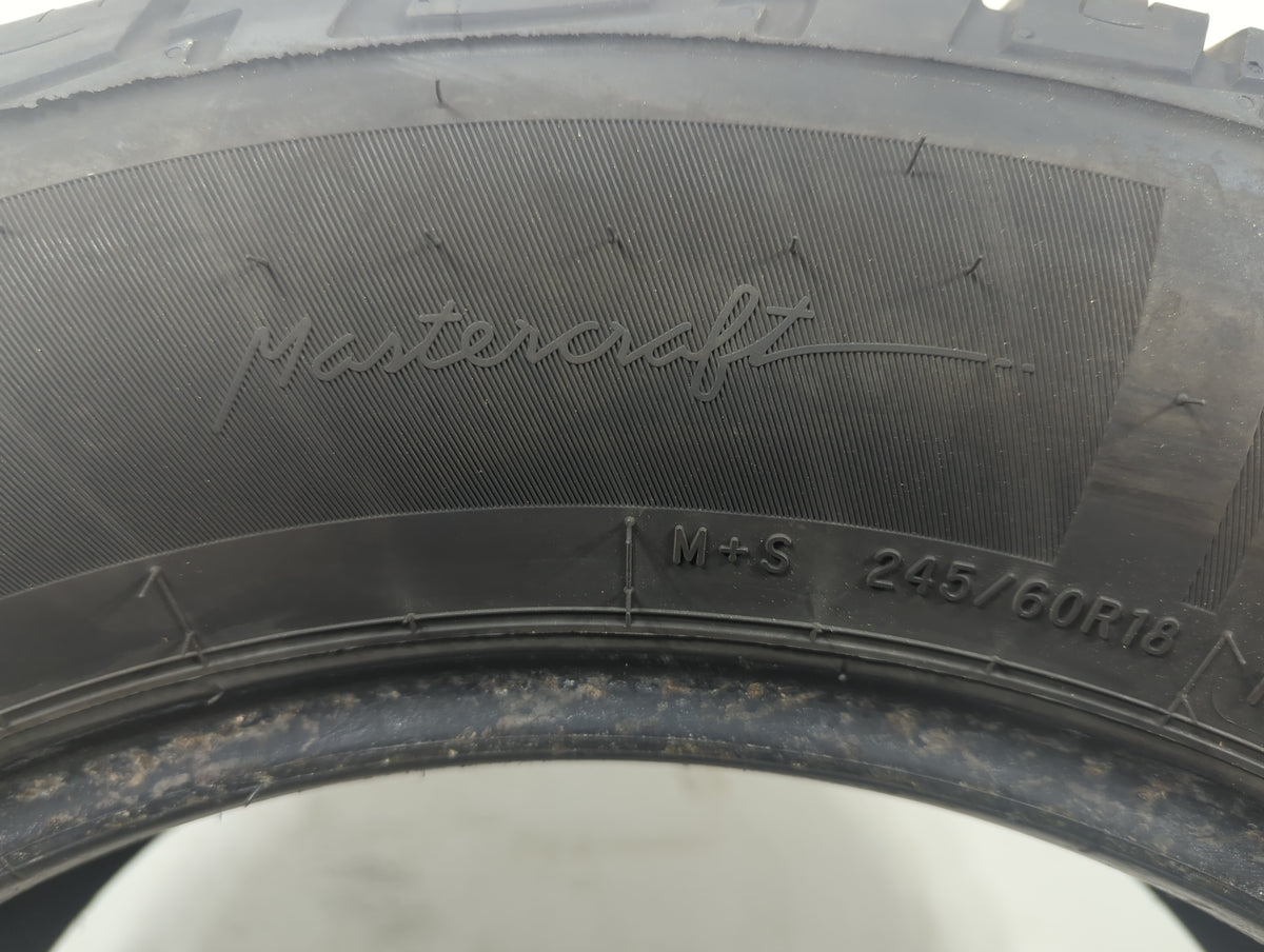 Used Tire 245/60R18 MASTERCRAFT COURSER QUEST PLUS 105H - Tread Depth 10/32 - Oemusedautoparts1.com