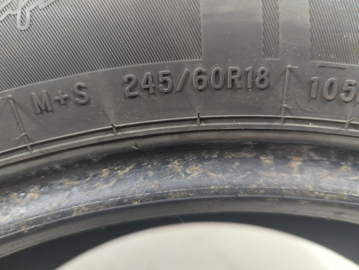 Used Tire 245/60R18 MASTERCRAFT COURSER QUEST PLUS 105H - Tread Depth 10/32 - Oemusedautoparts1.com