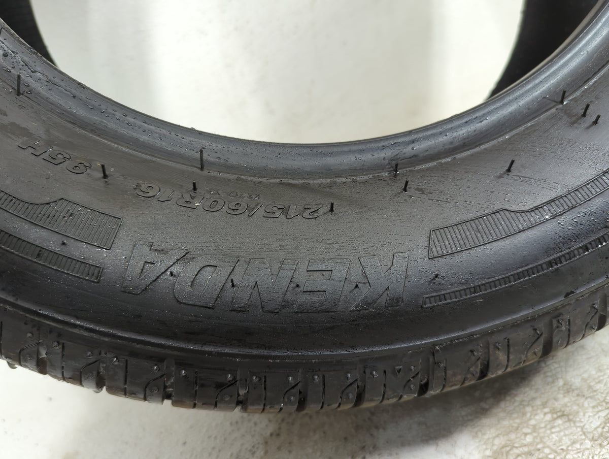 Used Tire 215/60R16 KENDA KENETICA TOURING 95H - Tread Depth 10/32 - Oemusedautoparts1.com