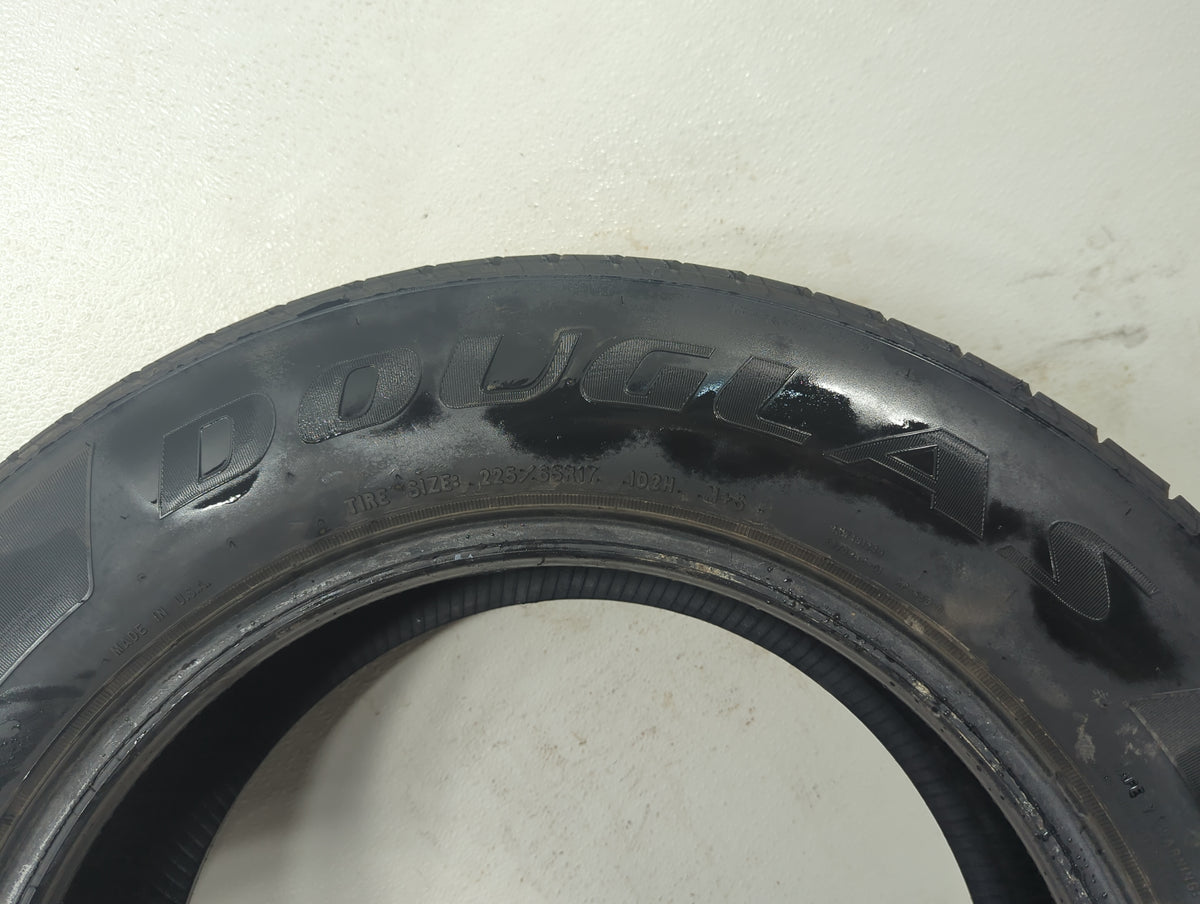 Used Tire 225/65R17 DOUGLAS TOURING A/S 102H - Tread Depth 8/32 - Oemusedautoparts1.com