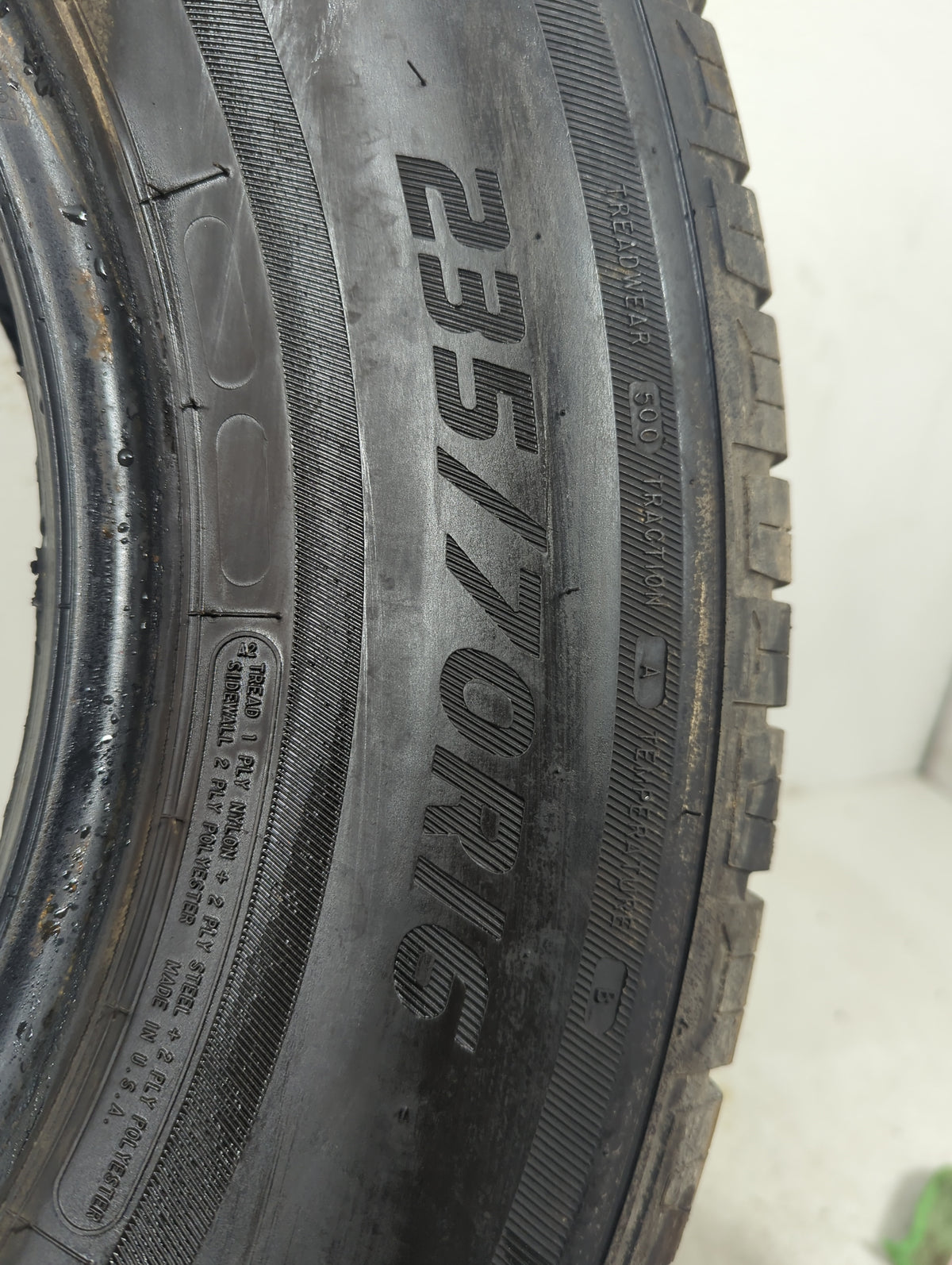 Used Tire 235/70R16 IRONMAN ALL COUNTRY HT 106T - Tread Depth 9/32 - Oemusedautoparts1.com