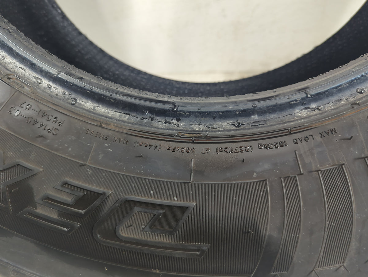 Used Tire 225/70R16 DEXTERO DHT2 - Tread Depth 8/32 - Oemusedautoparts1.com
