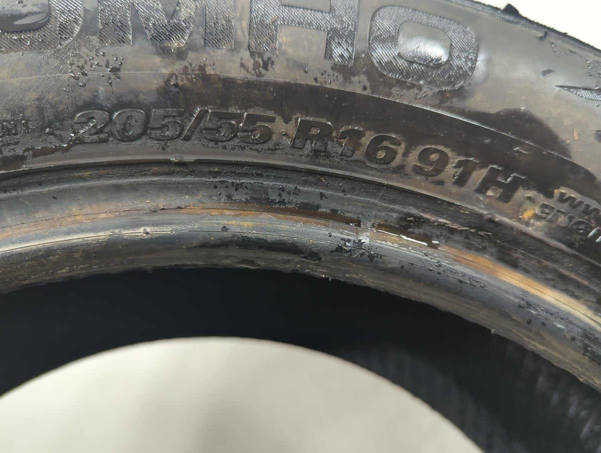 Used Tire 205/55R16 KUMHO SOLUS TA51A 91H - Tread Depth 9/32 - Oemusedautoparts1.com