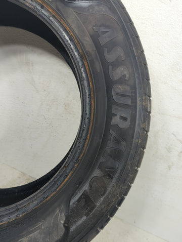 Used Tire 225/60R16 GOODYEAR ASSURANCE 98H - Tread Depth 10/32
