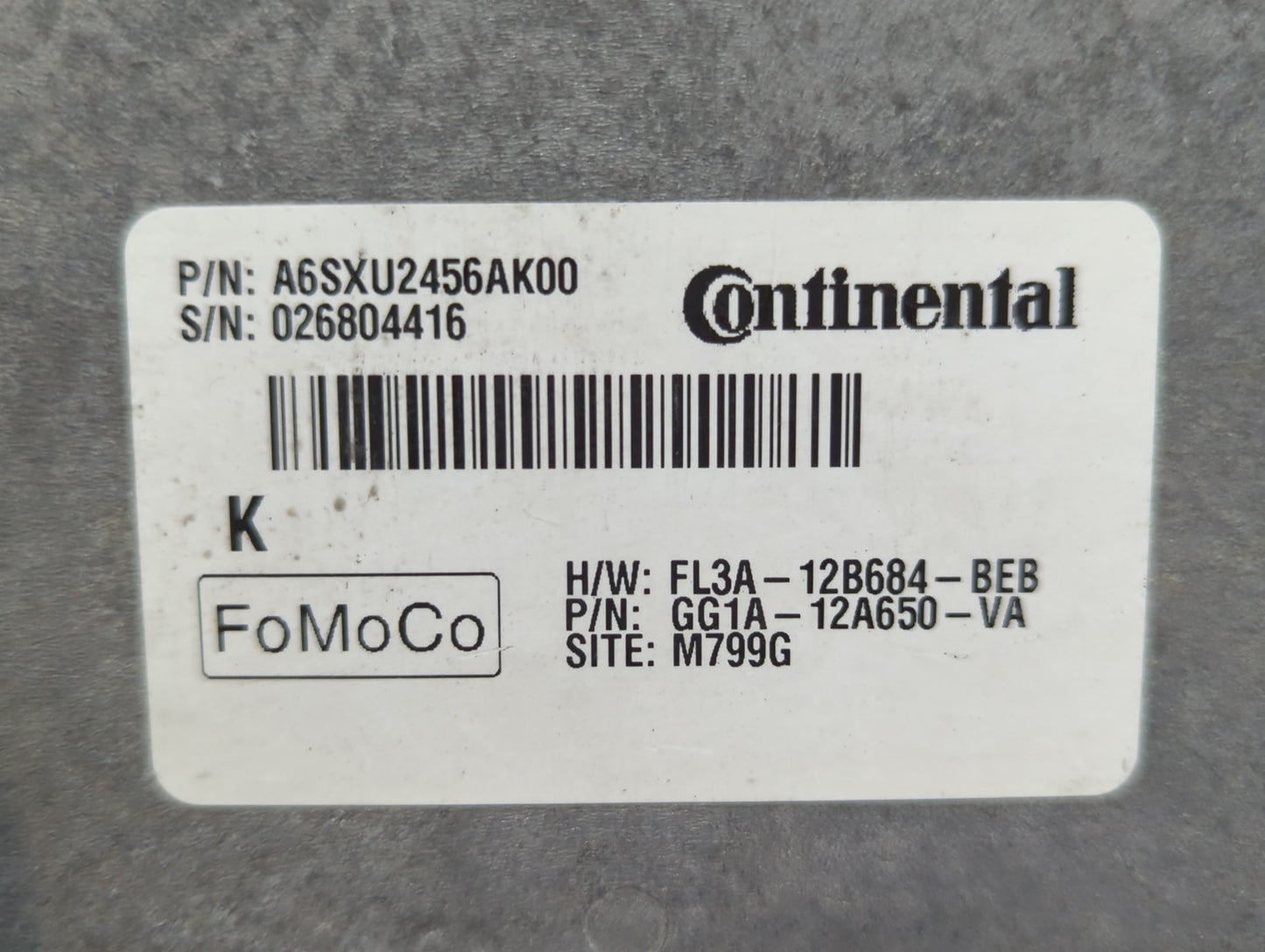 0 PCM Engine Control Computer ECU ECM PCU OEM Fits Fits 213 2014 2015 2016 OEM Used Auto Parts - Oemusedautoparts1.com