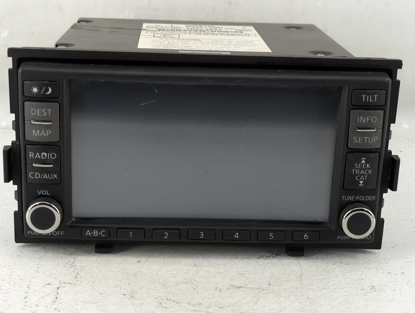 0 Radio AM FM Cd Player Receiver Replacement Fits Fits 207 2008 OEM Used Auto Parts - Oemusedautoparts1.com
