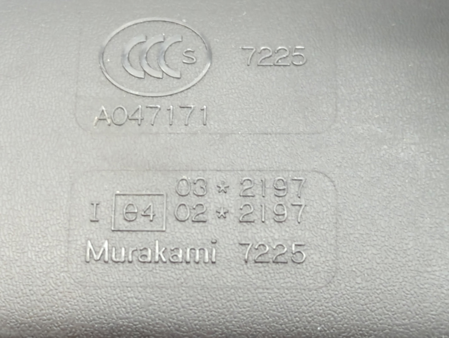 0 Interior Rear View Mirror Replacement OEM Fits Fits 205 2006 2007 2008 2009 2010 2011 2012 2013 2014 2015 2016 2017 2018 O