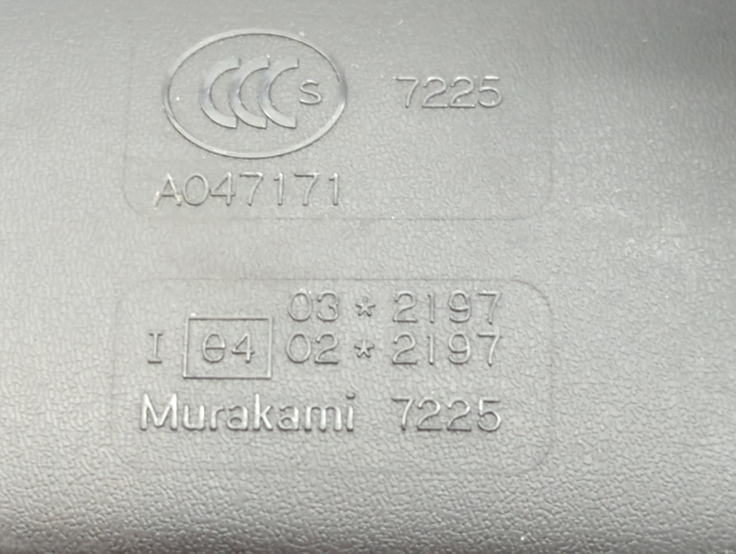 0 Interior Rear View Mirror Replacement OEM Fits Fits 205 2006 2007 2008 2009 2010 2011 2012 2013 2014 2015 2016 2017 2018 O