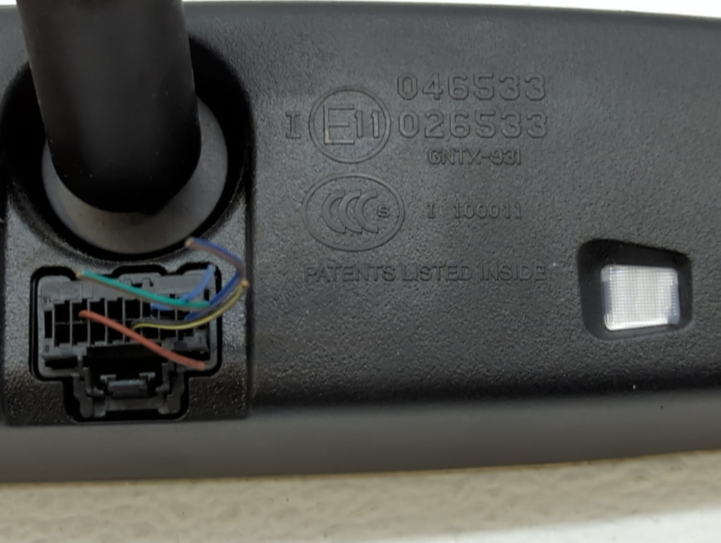 0 Interior Rear View Mirror Replacement OEM Fits Fits 216 2017 2018 2019 2020 2021 2022 OEM Used Auto Parts - Oemusedautopar