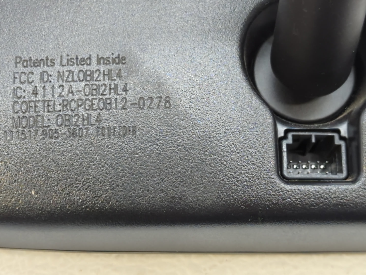 0 Interior Rear View Mirror Replacement OEM Fits Fits 206 2015 2016 2017 2018 2019 2020 OEM Used Auto Parts - Oemusedautopar