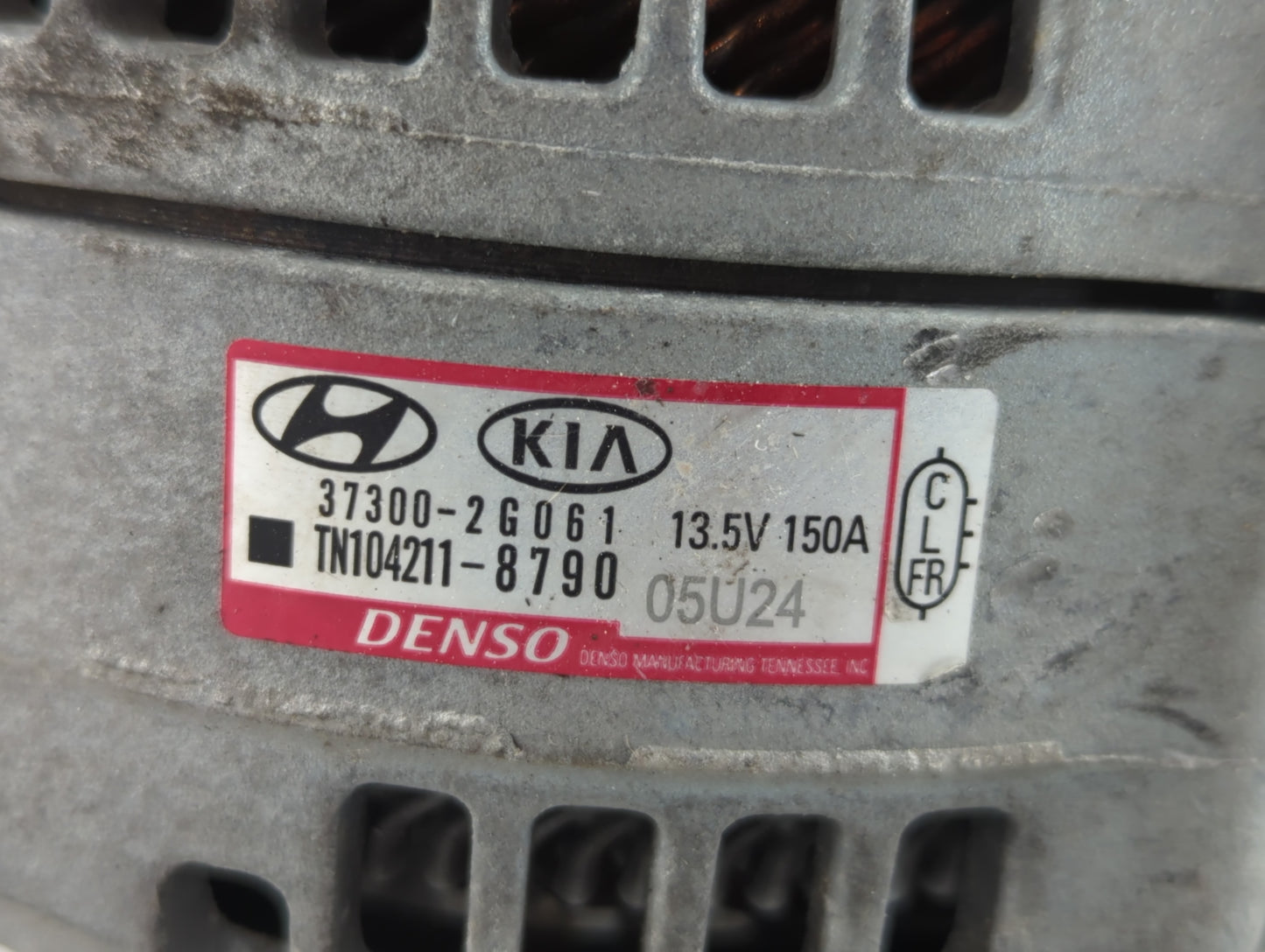 0 Alternator Replacement Generator Charging Assembly Engine OEM Fits Fits 215 2016 2017 2018 2019 2020 2021 OEM Used Auto Pa