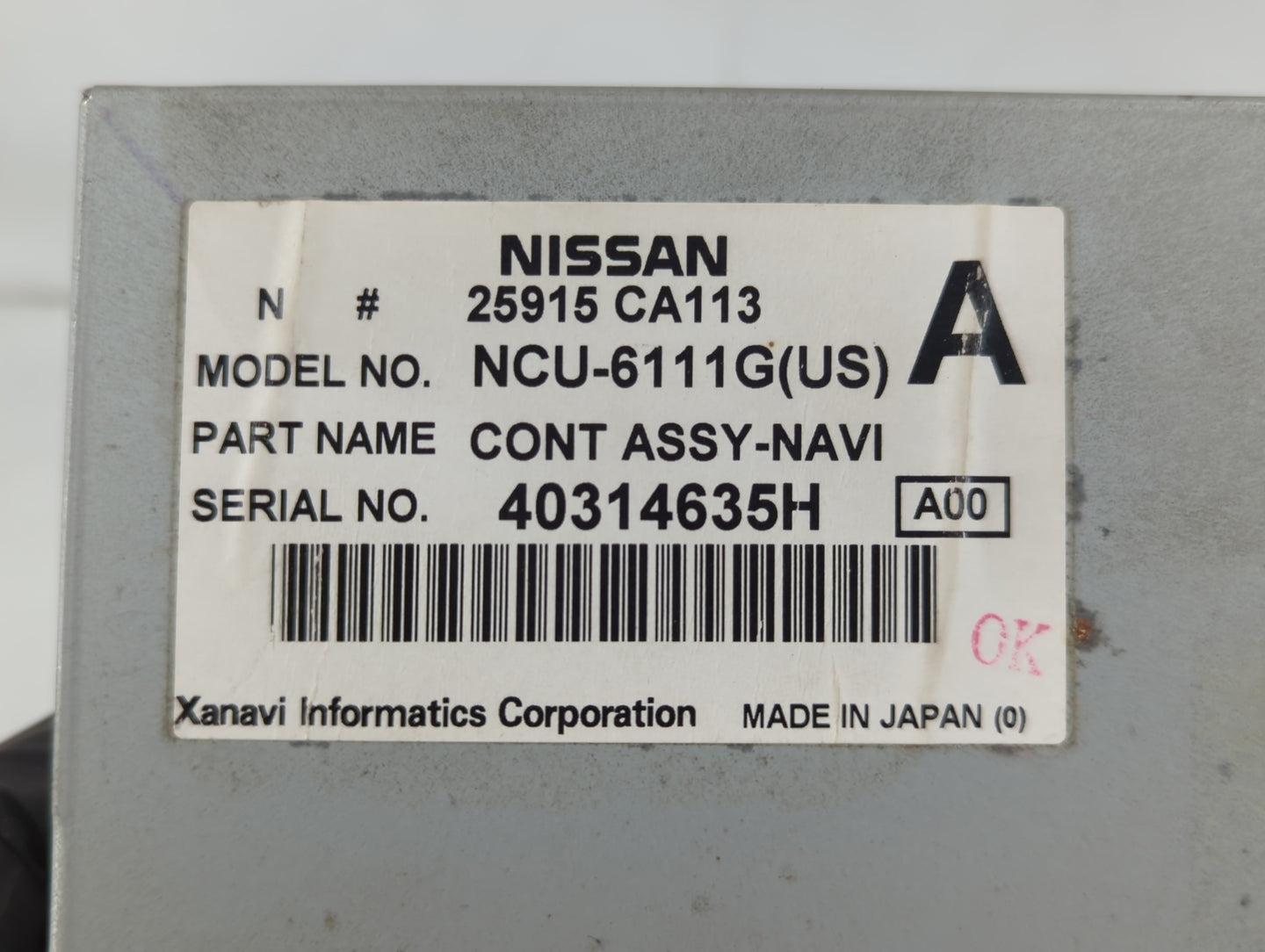 0 Radio AM FM Cd Player Receiver Replacement Fits OEM Used Auto Parts - Oemusedautoparts1.com