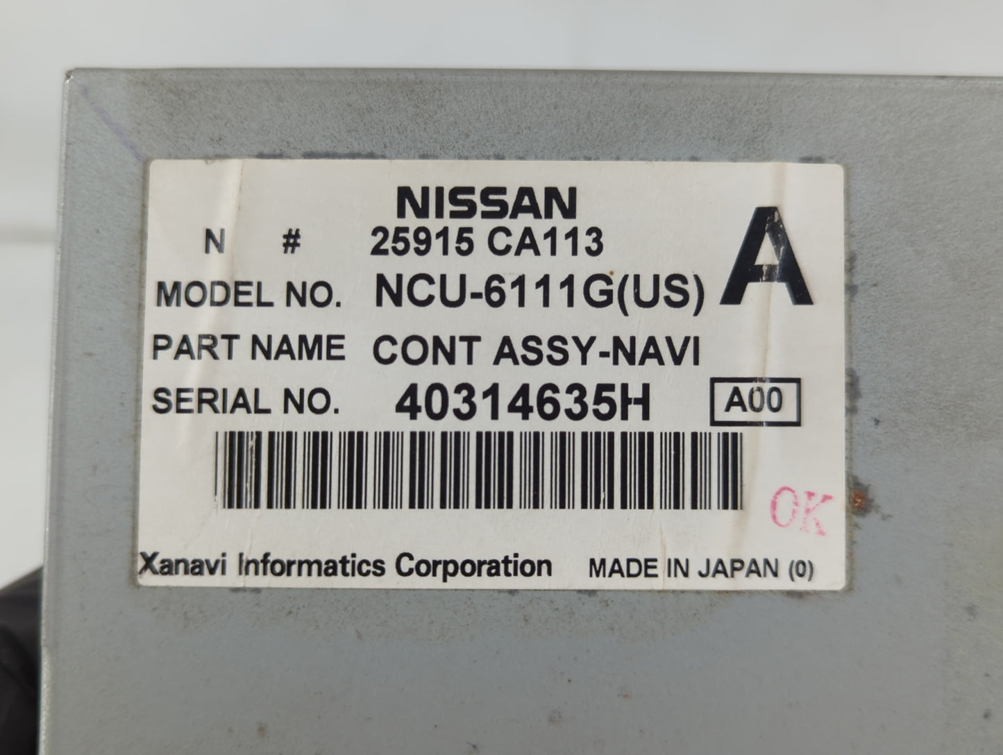 0 Radio AM FM Cd Player Receiver Replacement Fits OEM Used Auto Parts - Oemusedautoparts1.com