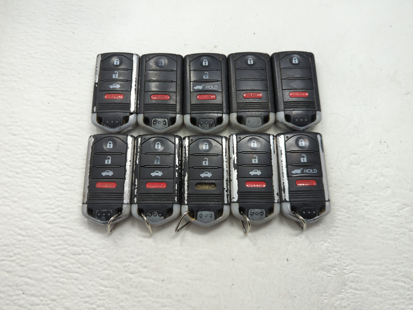 Lot of 10 Acura Keyless Entry Remote Fob MIXED FCC IDS MIXED PART - Oemusedautoparts1.com