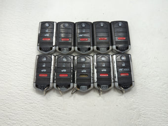 compare product Lot of 10 Acura Keyless Entry Remote Fob MIXED FCC IDS MIXED PART