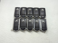 Lot of 10 Acura Keyless Entry Remote Fob MIXED FCC IDS MIXED PART - Oemusedautoparts1.com