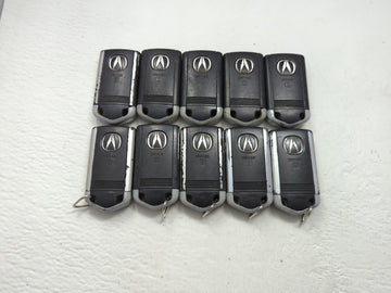 Lot of 10 Acura Keyless Entry Remote Fob MIXED FCC IDS MIXED PART