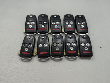 Lot of 10 Acura Keyless Entry Remote Fob MIXED FCC IDS MIXED PART 1475406 - Oemusedautoparts1.com