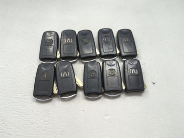 Lot of 10 Acura Keyless Entry Remote Fob MIXED FCC IDS MIXED PART 1475406