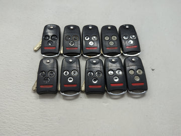 Lot of 10 Acura Keyless Entry Remote Fob MIXED FCC IDS MIXED PART 1475417 - Oemusedautoparts1.com