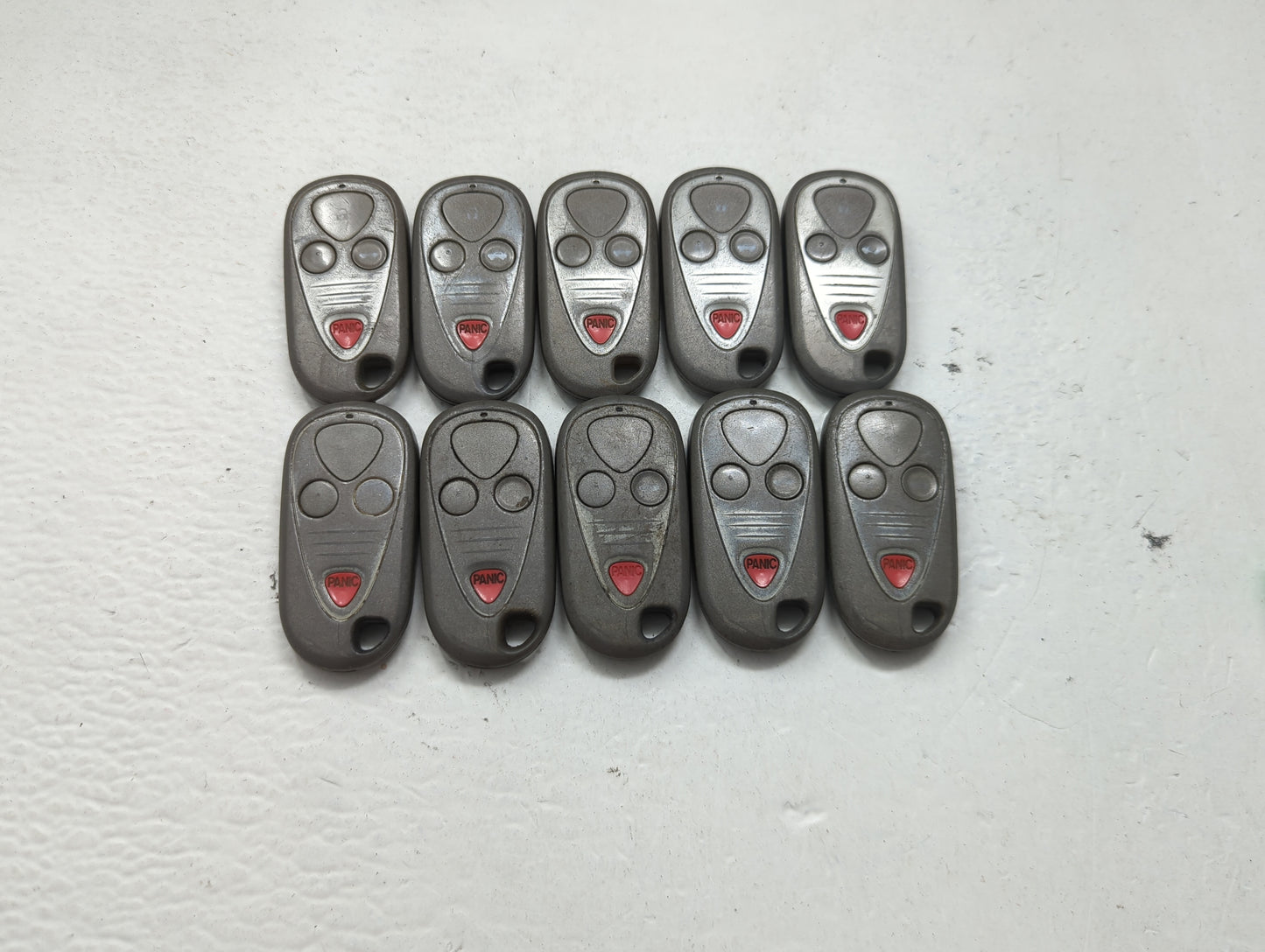 Lot of 10 Acura Keyless Entry Remote Fob MIXED FCC IDS 1475418 - Oemusedautoparts1.com
