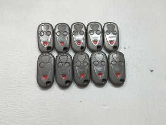 compare product Lot of 10 Acura Keyless Entry Remote Fob MIXED FCC IDS 1475418
