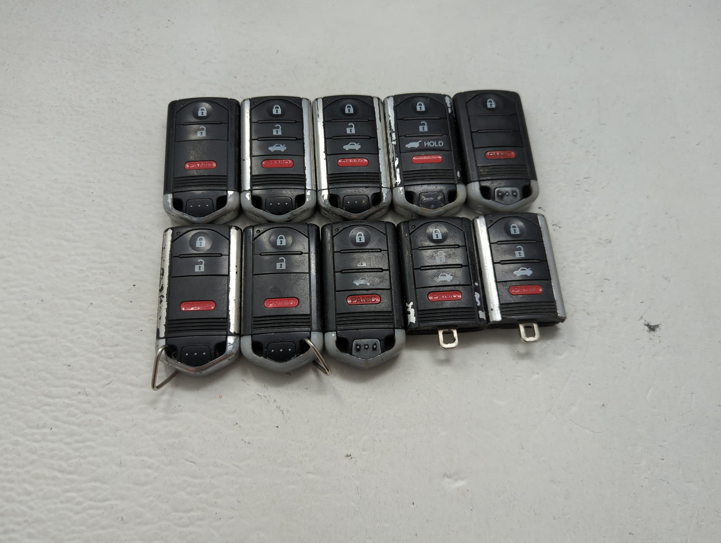 Lot of 10 Acura Keyless Entry Remote Fob MIXED FCC IDS MIXED PART 1475419 - Oemusedautoparts1.com