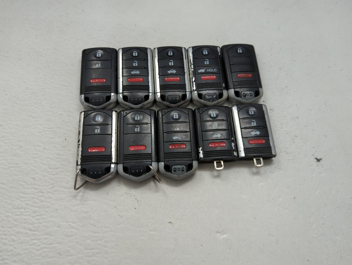 Lot of 10 Acura Keyless Entry Remote Fob MIXED FCC IDS MIXED PART 1475419 - Oemusedautoparts1.com