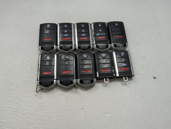 compare product Lot of 10 Acura Keyless Entry Remote Fob MIXED FCC IDS MIXED PART 1475419
