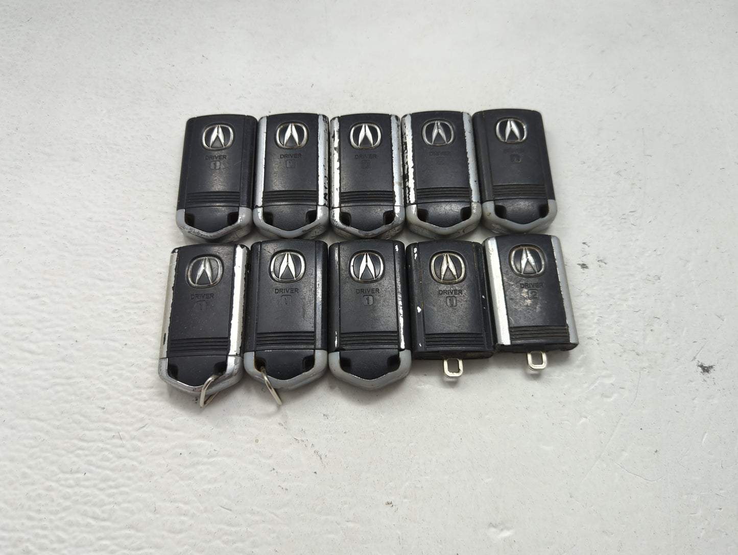 Lot of 10 Acura Keyless Entry Remote Fob MIXED FCC IDS MIXED PART 1475419 - Oemusedautoparts1.com