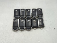 Lot of 10 Acura Keyless Entry Remote Fob MIXED FCC IDS MIXED PART 1475419 - Oemusedautoparts1.com