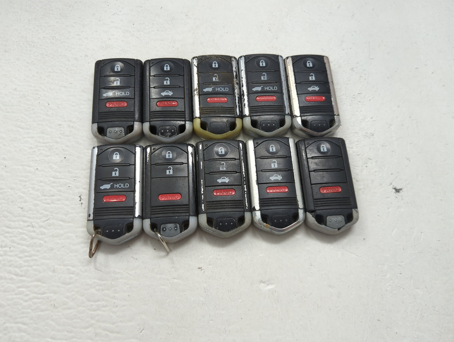 Lot of 10 Acura Keyless Entry Remote Fob MIXED FCC IDS MIXED PART 1475420 - Oemusedautoparts1.com