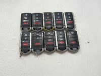Lot of 10 Acura Keyless Entry Remote Fob MIXED FCC IDS MIXED PART 1475420 - Oemusedautoparts1.com
