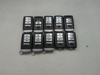 Lot of 10 Acura Keyless Entry Remote Fob MIXED FCC IDS MIXED PART 1475427 - Oemusedautoparts1.com