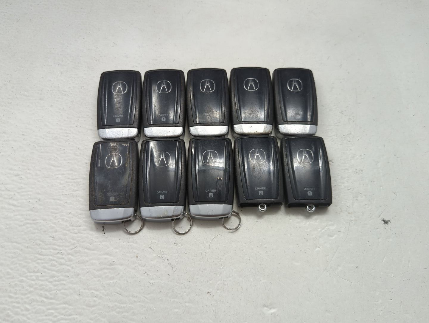 Lot of 10 Acura Keyless Entry Remote Fob MIXED FCC IDS MIXED PART 1475427 - Oemusedautoparts1.com
