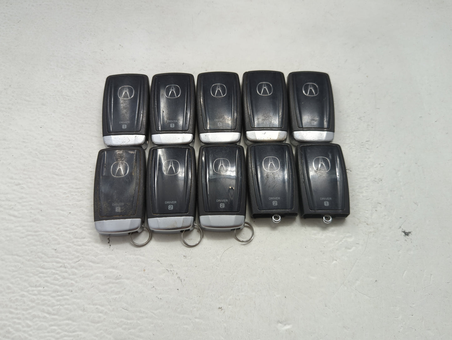 Lot of 10 Acura Keyless Entry Remote Fob MIXED FCC IDS MIXED PART 1475427 - Oemusedautoparts1.com