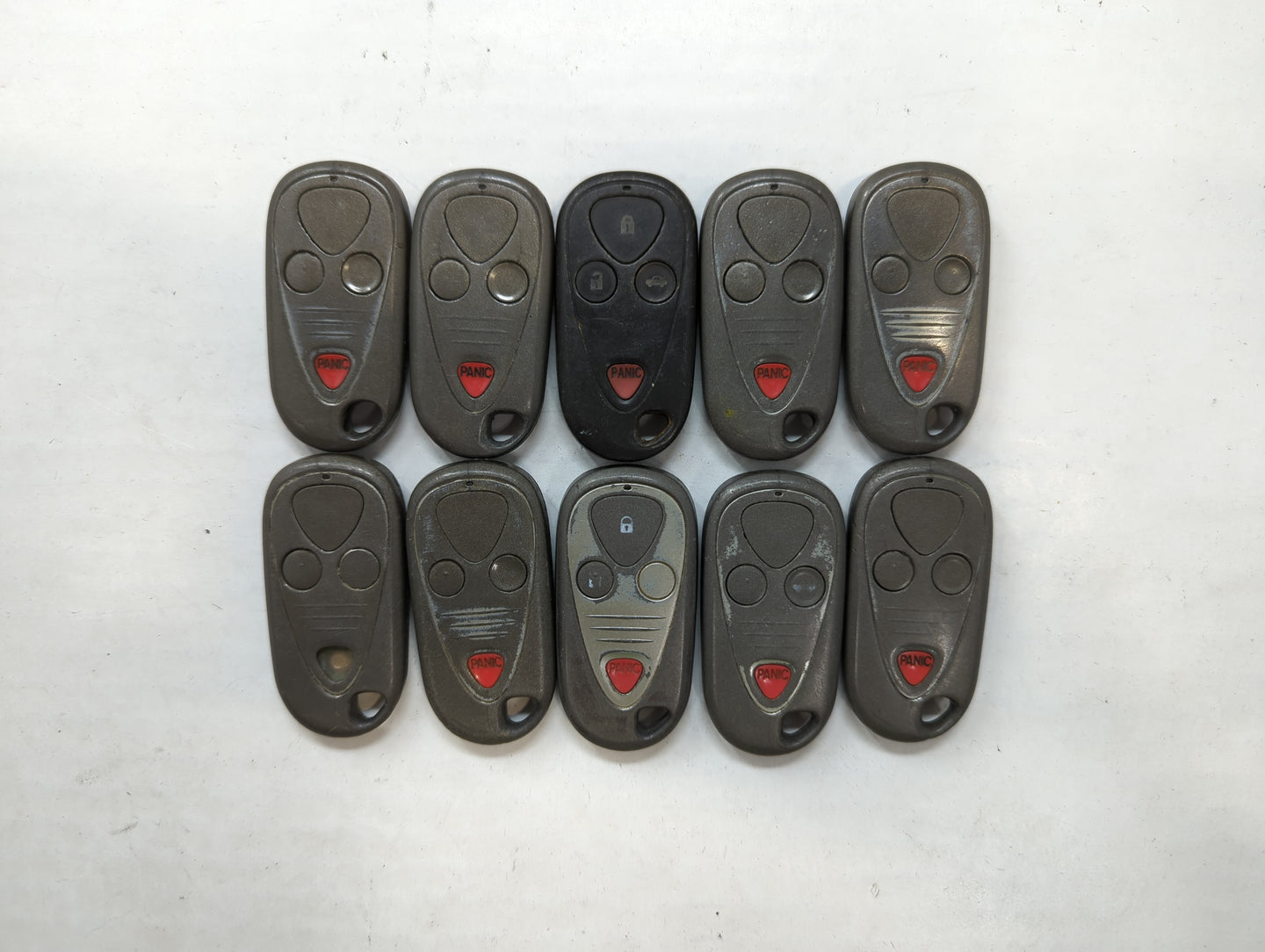 Lot of 10 Acura Keyless Entry Remote Fob OUCG8D-387H-A | E4EG8D-444H-A - Oemusedautoparts1.com