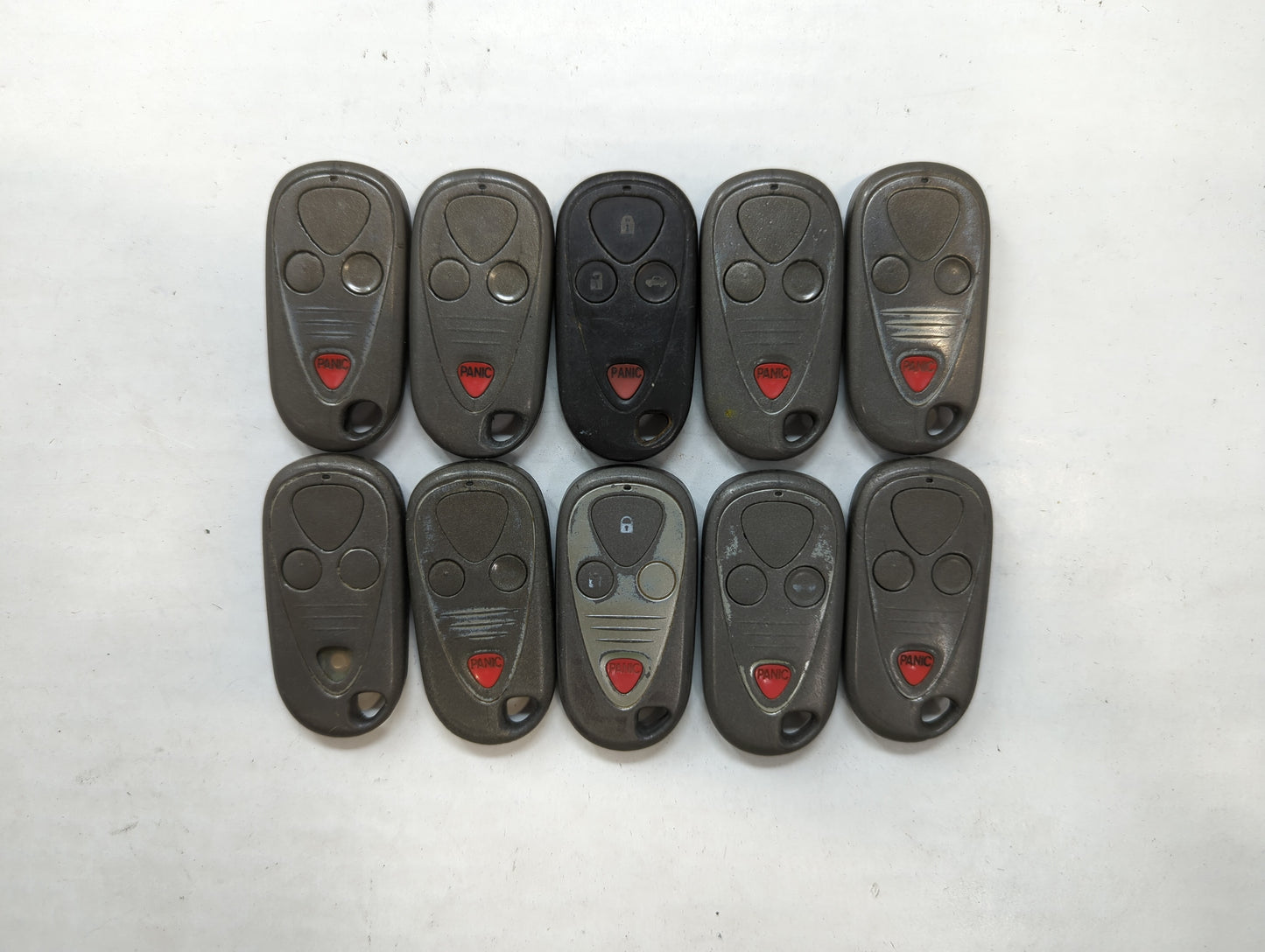 Lot of 10 Acura Keyless Entry Remote Fob OUCG8D-387H-A | E4EG8D-444H-A - Oemusedautoparts1.com
