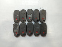Lot of 10 Acura Keyless Entry Remote Fob OUCG8D-387H-A | E4EG8D-444H-A - Oemusedautoparts1.com