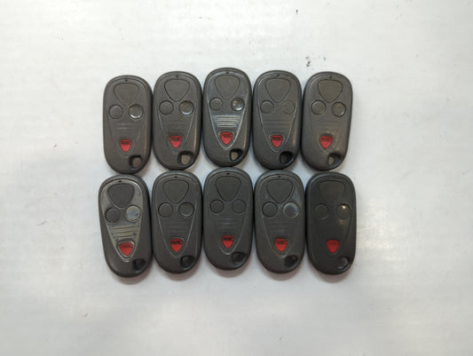 Lot of 10 Acura Keyless Entry Remote Fob OUCG8D-387H-A | E4EG8D-444H-A - Oemusedautoparts1.com