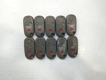 compare product Lot of 10 Acura Keyless Entry Remote Fob MIXED FCC IDS MIXED PART NUMBERS
